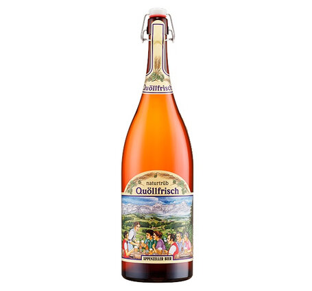 Appenzeller Quöllfrisch naturtrüeb Bügelflasche 3 L