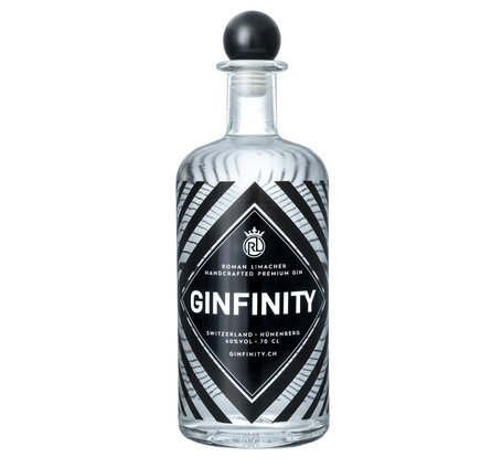 GINFINITY Liwero Distillery Handcrafted Premium Swiss London Dry Gin Hünenberg