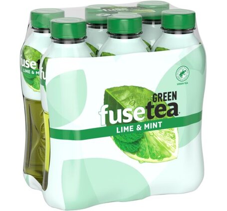 Fuse Tea Green Tea Lime Mint 50 cl PET 6-Pack