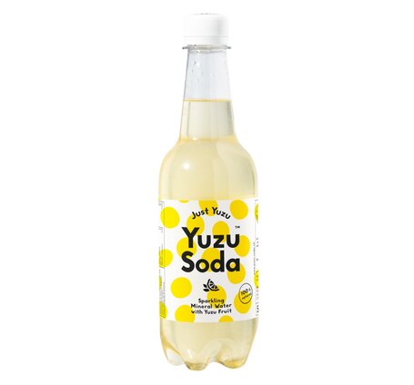 Yuzu Soda Just Yuzu Sparkling Mineral Water 50 cl PET (24-er-Pack)