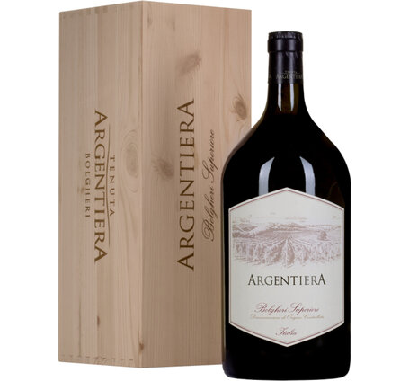 ARGENTIERA 2020 Doppel-Magnum 3 L Tenuta Argentiera DOC Bolgheri Superiore Toscana in 1er Holzkiste