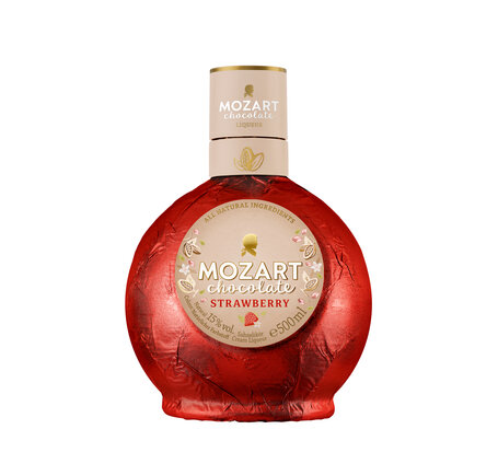 Mozart White Chocolate Cream Strawberry Liqueur