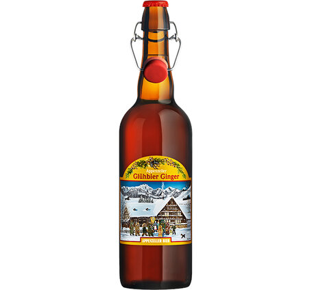 Appenzeller GINGER Glühbier Bügelflasche Depot 1.- (Saisonprodukt)