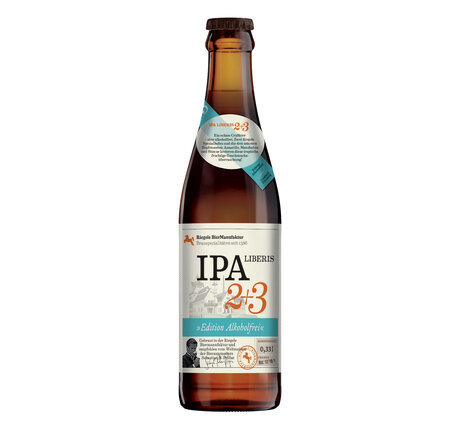 Riegele IPA Liberis 2+3 alkoholfrei 0.4% Deutschland EW Flaschen