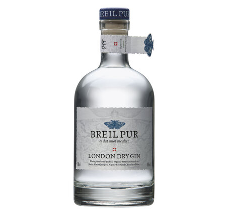 London Dry Gin Bio Breil Pur