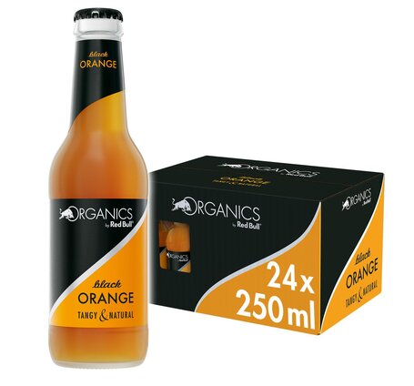 Red Bull Organics Black Orange EW-Flasche (solange Vorrat)