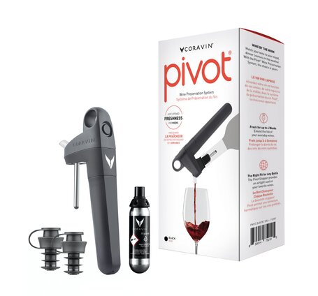 Coravin Pivot black (auf Anfrage – kein Rückgaberecht)