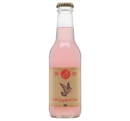 Three Cents Pink Grapefruit Soda EW-Flasche 4-Pack 