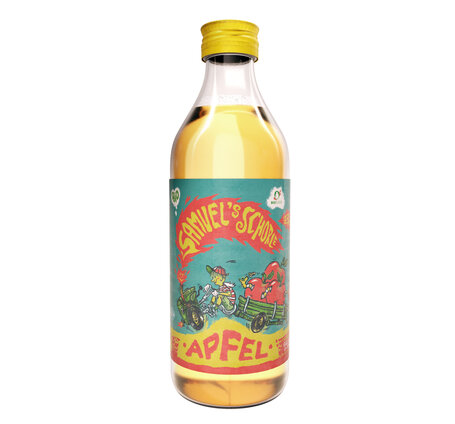Samuels Schorle Apfel Bio 33 cl MW Glas