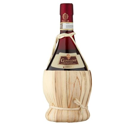 Chianti DOCG Gonfalone Trambusti Fiasco di Paglia 0,5 Lt (solange Vorrat)