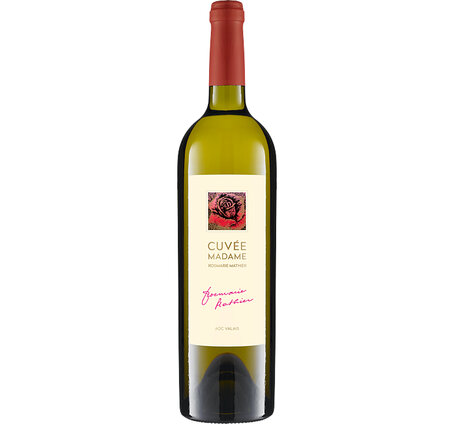 Cuvée Madame Rosmarie weiss Adrian Mathier Salquenen  AOC Valais