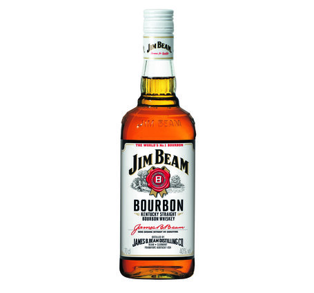 Jim Beam White Label Straight Bourbon Whiskey