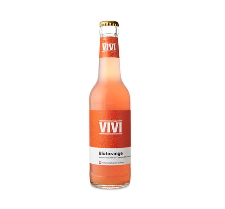 Vivi Blutorange Ingwer 33 cl Glas MW