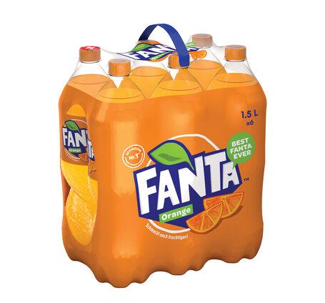 Fanta Orange 1.5 L PET EW 6-Pack