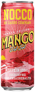 NOCCO BCAA Mango del Sol 33 cl Dose (auf Anfrage)