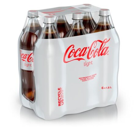 Coca-Cola Light 1.5 L PET EW 6-Pack